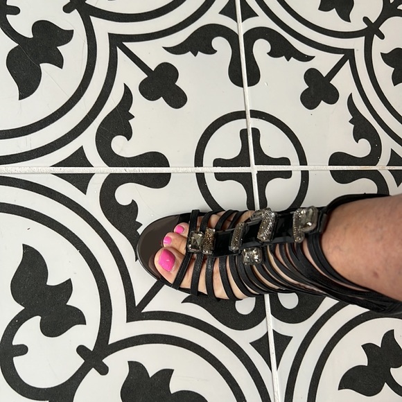 EUC TORY BURCH HEELS Sz 8.5M like new used 1X - Picture 9 of 10